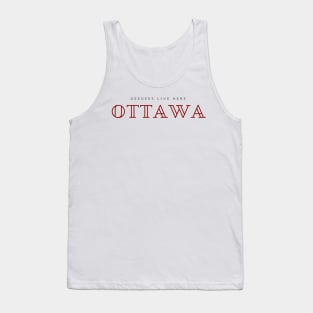 GeeGees Live Here Tank Top